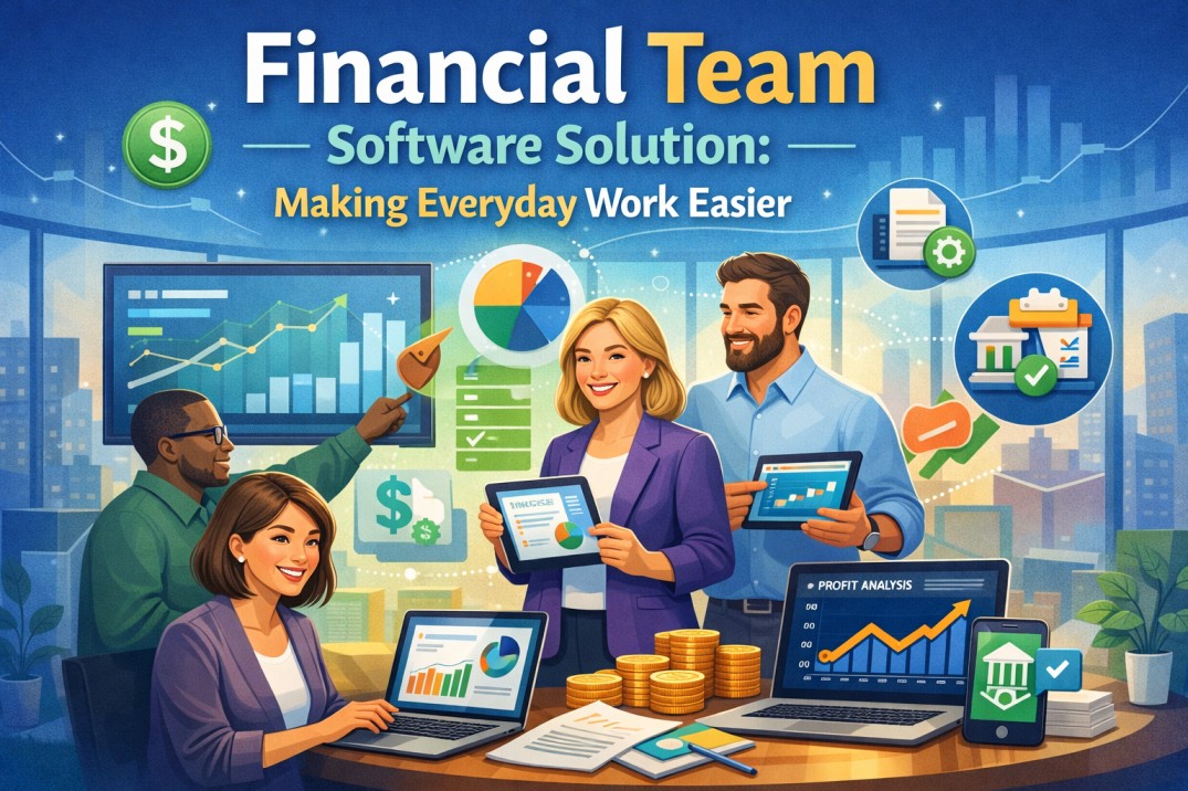 Financial Team Software Solution: Making Everyday Work Easier