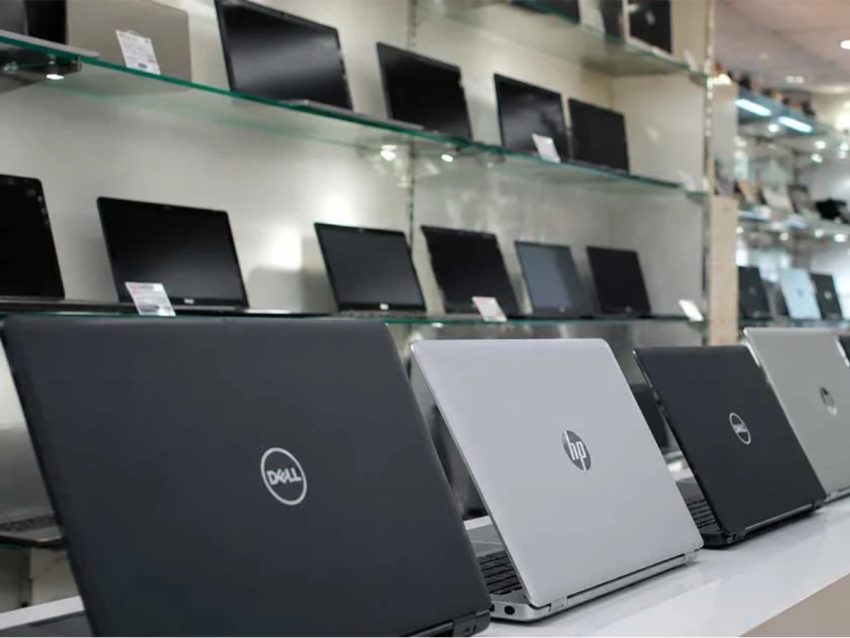 Refurbished laptops and desktops at CNC West Patel Nagar Delhi