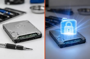 Hard drive repair vs data recovery — CNC data recovery service at West Patel Nagar Delhi