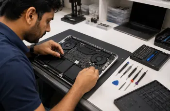 MacBook repair at CNC service centre, West Patel Nagar, New Delhi