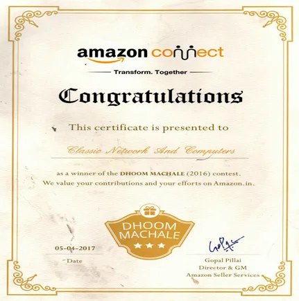Amazon Connect — Dhoom Machale — CNC Award