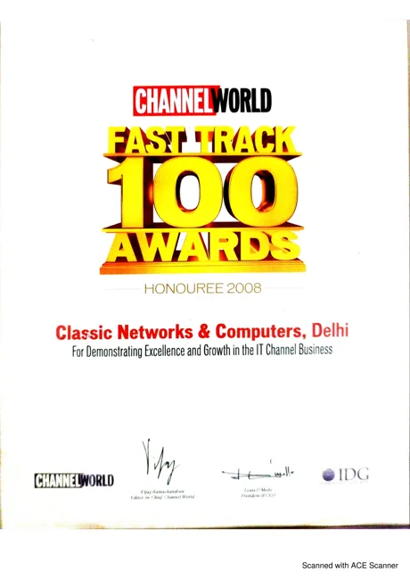 Channel World Fast Track 100 — CNC Award