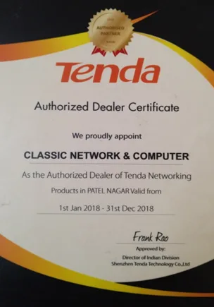 Tenda — CNC Authorised Partner